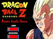 Play Dragon ball Z - power levels demo