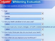 Play Colgate whitening evaluation