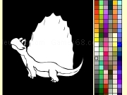 Play Dino coloring