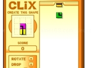Play Clix - create the shape