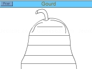 Play Gourd print