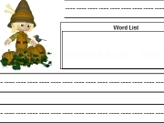 Play Pumpkin boy word list letter