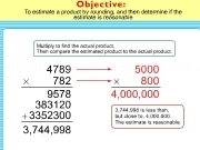 Play Estimate a product b rounding