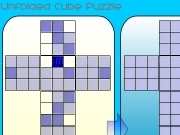 Play Unfolded cube puzzle