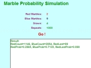 Play Marble probability simulation