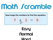 Play Math scramble