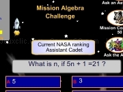 Play Mission algebra challenge