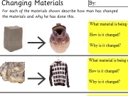 Play Changing materials