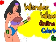 Play Wonder woman online coloring