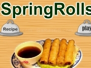 Play Hot to make sping rolls