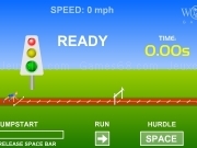 Play 100m hurdles