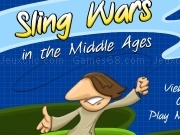 Play Sling Wars in the middle age