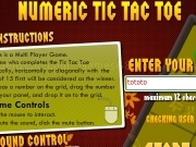 Play Tic tac toe numeric