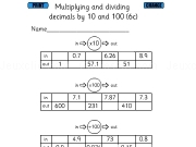 Play Multiplying and dividing