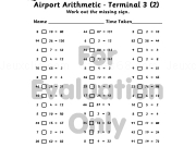 Play Airpor arithmetic - terminal 3