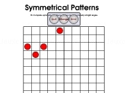 Play Symmetrical patterns1WS