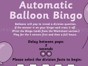 Play Automatic balloon bingo
