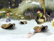 Play Shreks snowball chucker