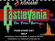 Play Castlevania - the final battle