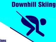 Play Downhill skiing