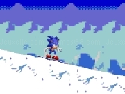 Play Sonic snowboarding