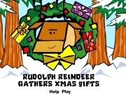Play Rudolph reindeer gathers xmas gifts