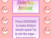 Play Kirby egg catcher