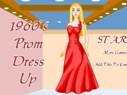 Play 1960 prom dress up