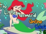 Play Tle little mermaid online coloring game