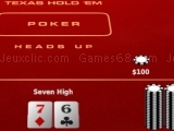 Play Texas holdem poker heads up