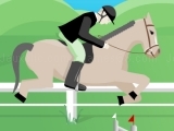 Play Sauts d'obstacles avec son cheval