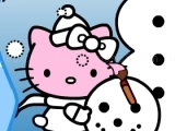 Play Hello Kitty Christmas Coloring