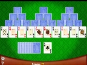 Play Vegas solitaire tripeaks