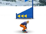 Play Snowbord slalom