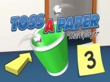 Play Toss a paper multiplayer