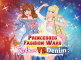 Play Princesses fashion wars feathers vs deni