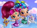 Play Shimmer and shine dressup