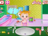 Play Baby hazel bathroom hygiene