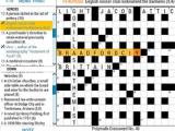 Play Polymath crossword by cincinnus