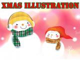 Play Xmas illustration puzzle