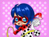 Play Chibi dottedgirl coloring book