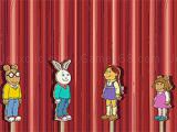 Play Arthur's puppet theater : goldilocks