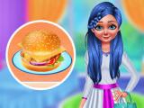 Play Making homemade veg burger