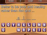 Play Finish the proverbs